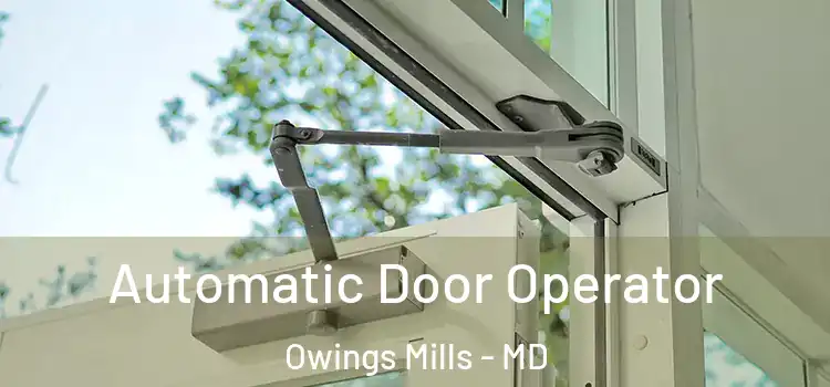 Automatic Door Operator Owings Mills - MD