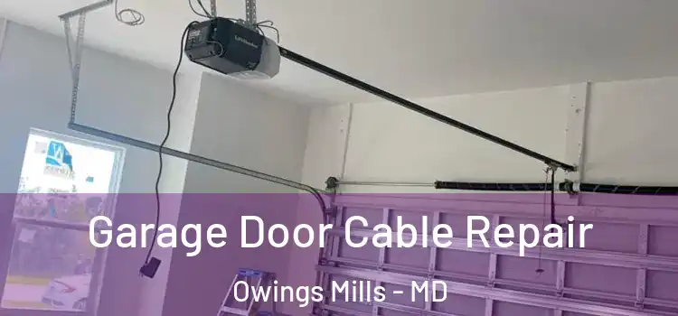  Garage Door Cable Repair Owings Mills - MD