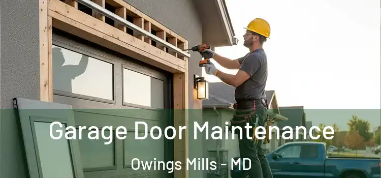 Garage Door Maintenance Owings Mills - MD