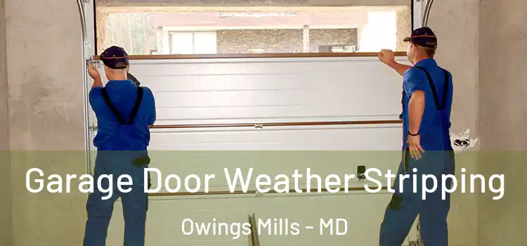  Garage Door Weather Stripping Owings Mills - MD