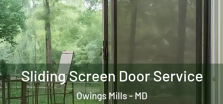 Sliding Screen Door Service Owings Mills - MD